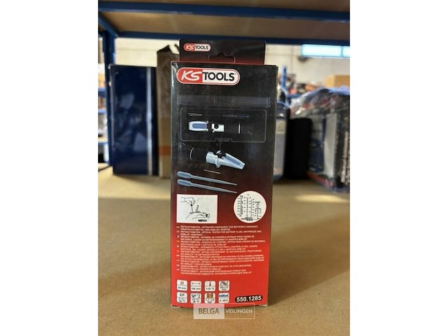 Ks tools antivries- / accuzuurtesteenheid (refractometer) - afbeelding 1 van  2