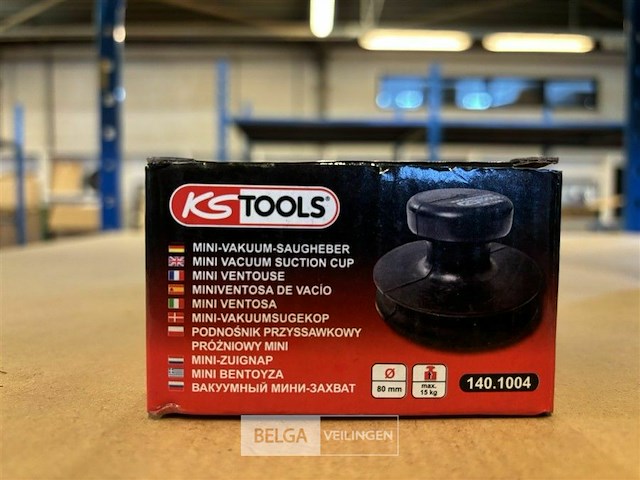 Ks tools gereedschapzwart, rubber - afbeelding 2 van  2