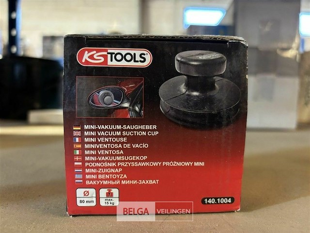 Ks tools gereedschapzwart, rubber - afbeelding 2 van  3