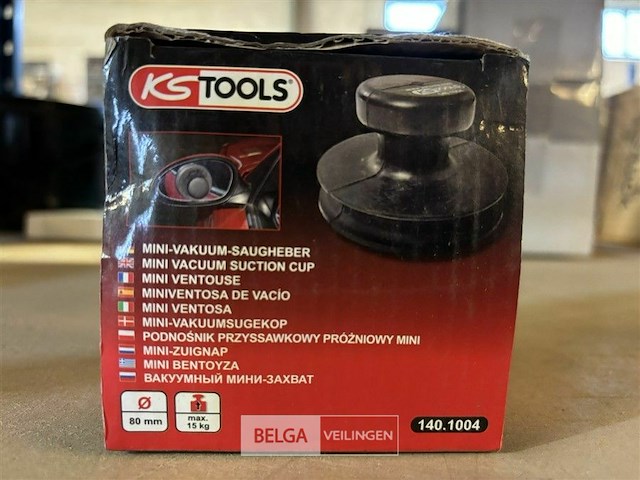 Ks tools mini zuignap, rubber - afbeelding 2 van  3