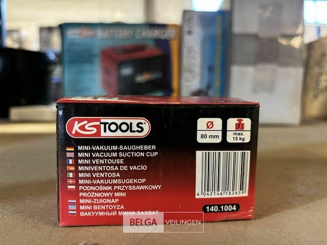 Ks tools mini zuignap, rubber - afbeelding 3 van  3