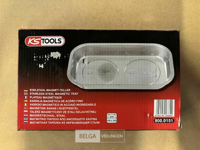 Ks tools roestvrijstalen magneetplaat - afbeelding 1 van  2