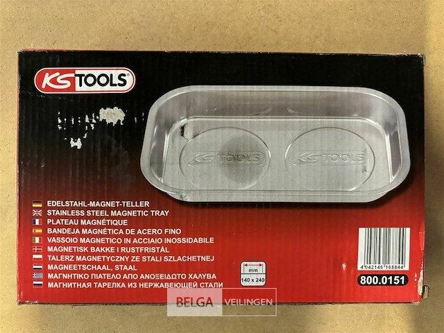 Ks tools roestvrijstalen magneetplaat - afbeelding 2 van  2