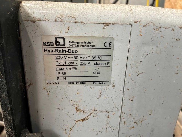 Ksb hya-rain-duo regenwaterpompinstallatie - afbeelding 3 van  11