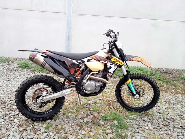 Ktm - exc 450 - motorfiets - afbeelding 2 van  8
