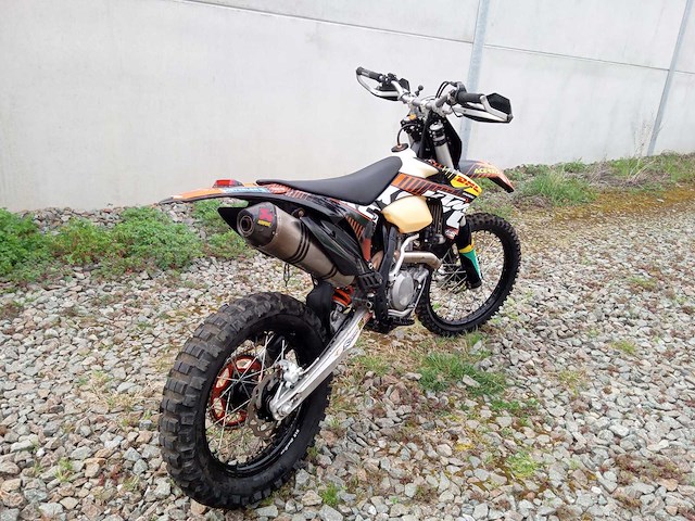Ktm - exc 450 - motorfiets - afbeelding 4 van  8