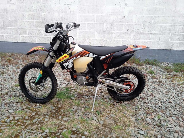 Ktm - exc 450 - motorfiets - afbeelding 1 van  9