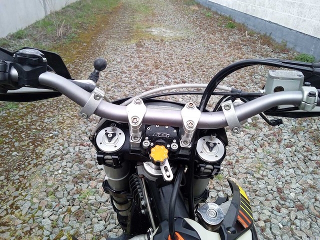 Ktm - exc 450 - motorfiets - afbeelding 8 van  9