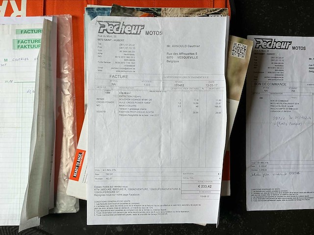 Ktm 250 sx-f cross moto 4takt motorfiets - afbeelding 34 van  47