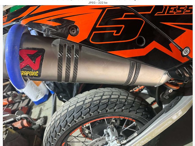 Ktm 400exc motorfiets - afbeelding 1 van  17