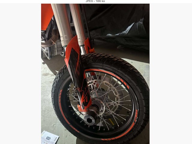 Ktm 400exc motorfiets - afbeelding 3 van  17