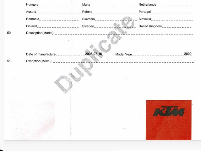 Ktm 400exc motorfiets - afbeelding 9 van  17