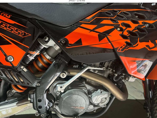 Ktm 400exc motorfiets - afbeelding 17 van  17