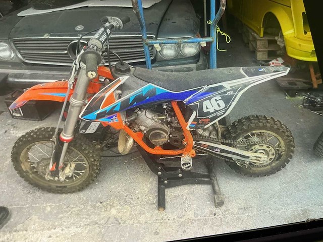 Ktm cross mini-dirt bike motorcross - afbeelding 1 van  5
