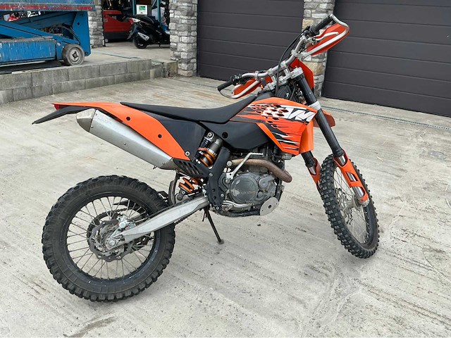 Ktm excr 450 enduro motorfiets - afbeelding 1 van  12