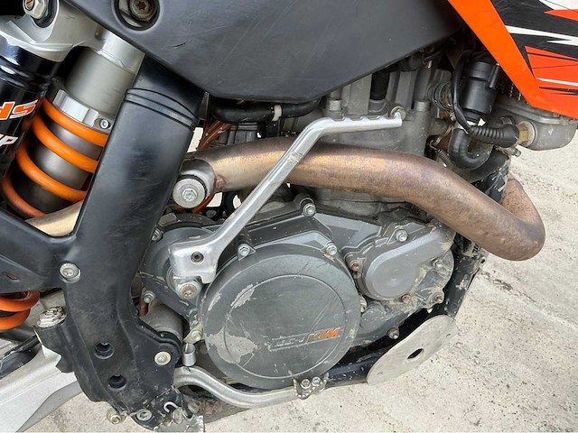 Ktm excr 450 enduro motorfiets - afbeelding 8 van  12