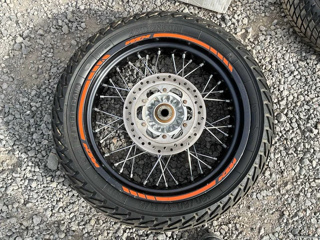 Ktm / heidenau complete spaakwielset onderdeel - afbeelding 5 van  7