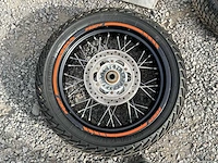 Ktm / heidenau complete spaakwielset onderdeel - afbeelding 5 van  7