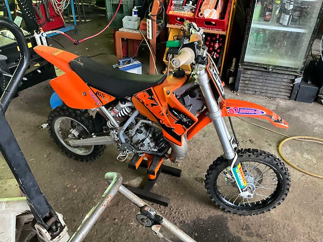 Ktm sx 65 crossmotor - afbeelding 12 van  16