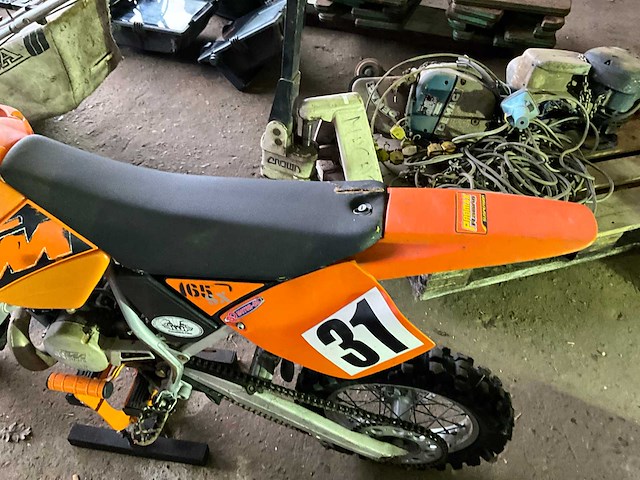 Ktm sx 65 crossmotor - afbeelding 12 van  16