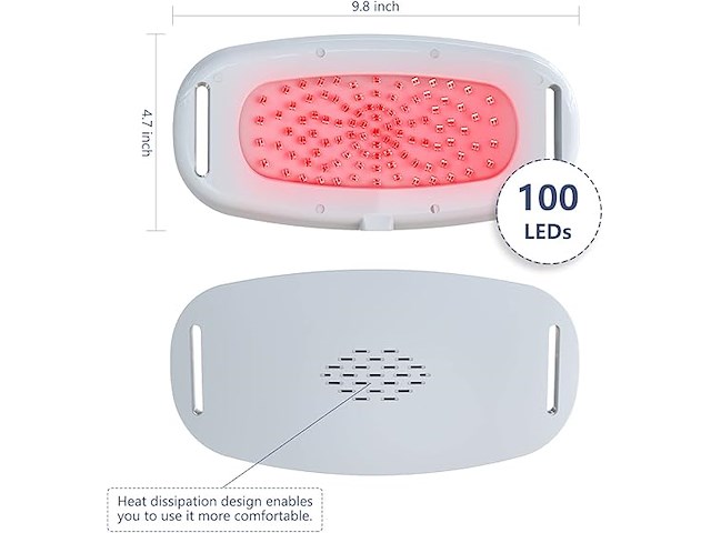 Kts rood lichttherapiepaneel voor pijnverlichting - afbeelding 5 van  5