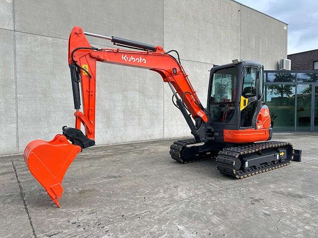 Kubota - 2012 - kx155-3sz - midigraafmachine - afbeelding 1 van  43