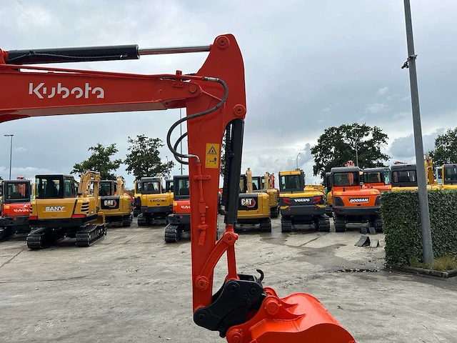 Kubota - 2012 - kx155-3sz - midigraafmachine - afbeelding 4 van  41
