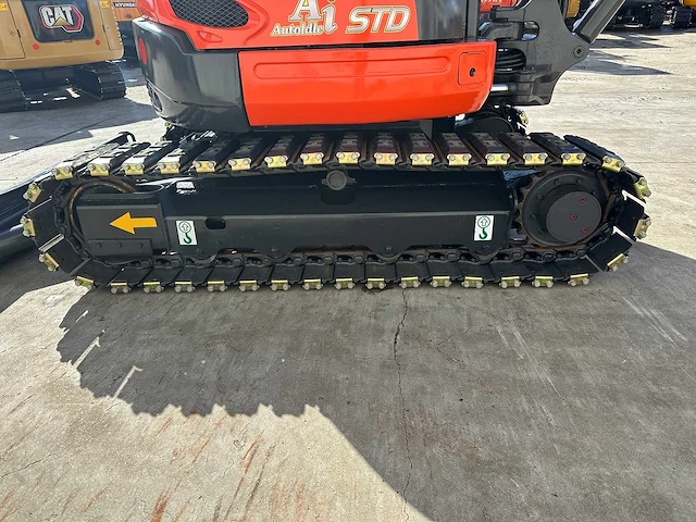 Kubota - 2012 - kx155-3sz - midigraafmachine - afbeelding 13 van  41