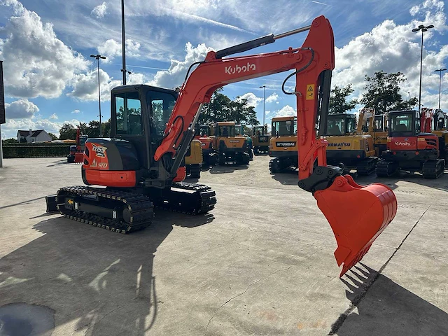 Kubota - 2012 - kx155-3sz - midigraafmachine - afbeelding 23 van  41