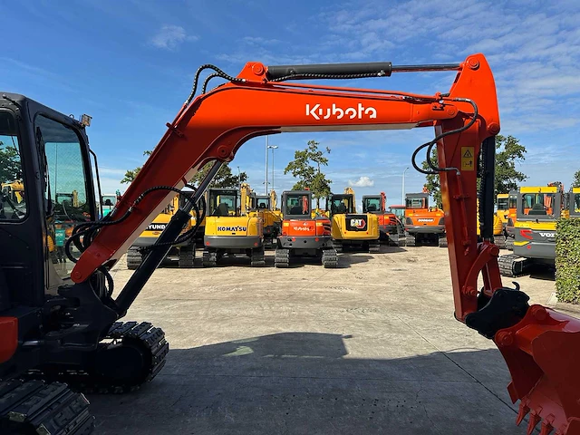 Kubota - 2012 - kx155-3sz - midigraafmachine - afbeelding 6 van  41
