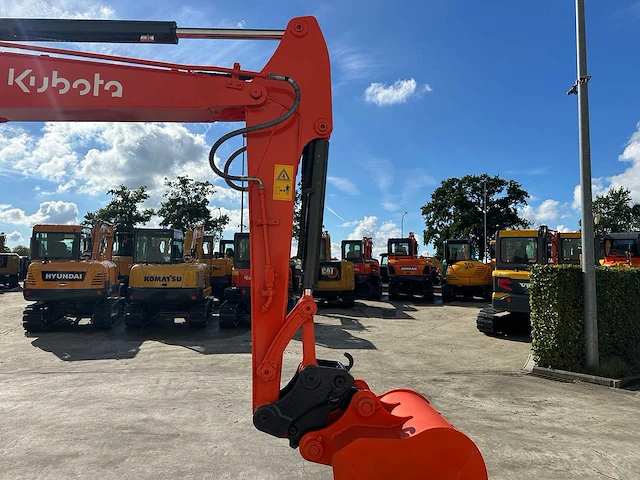 Kubota - 2012 - kx155-3sz - midigraafmachine - afbeelding 4 van  41