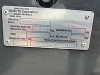 Kubota - 2012 - kx155-3sz - midigraafmachine - afbeelding 36 van  41