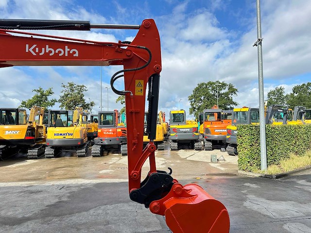 Kubota - 2012 - kx155-3sz - midigraafmachine - afbeelding 4 van  39