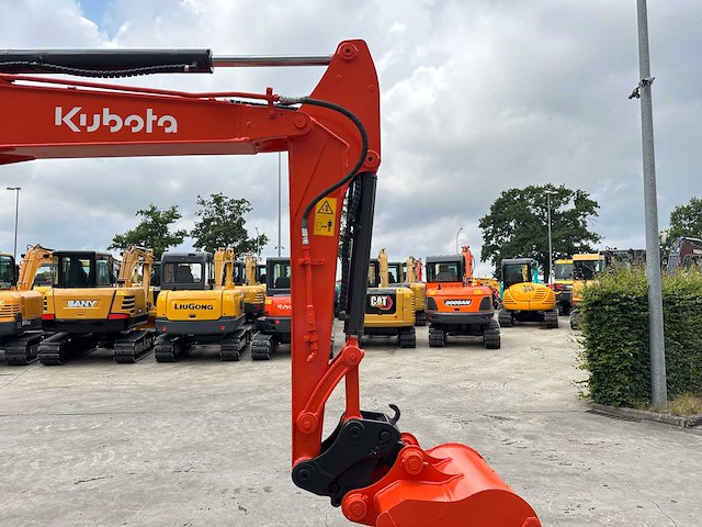 Kubota - 2012 - kx155-3sz - midigraafmachine - afbeelding 3 van  35