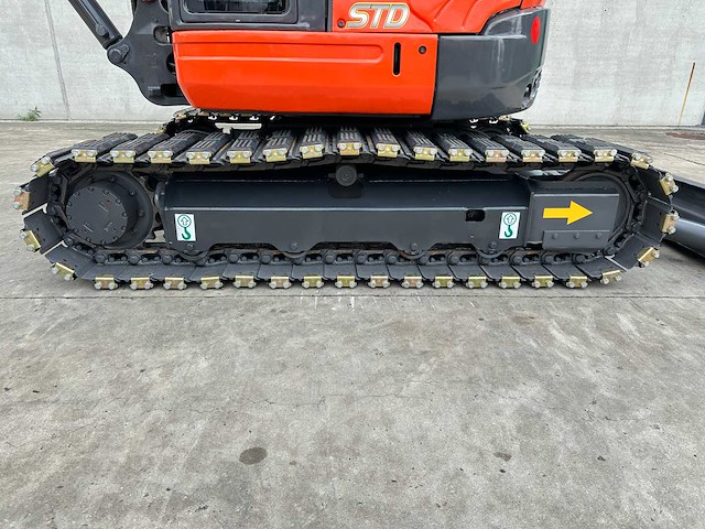 Kubota - 2012 - kx155-3sz - midigraafmachine - afbeelding 9 van  35