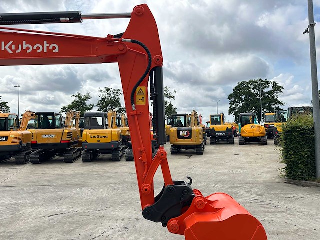 Kubota - 2012 - kx155-3sz - midigraafmachine - afbeelding 35 van  42