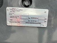 Kubota - 2012 - kx155-3sz - midigraafmachine - afbeelding 30 van  30