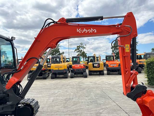 Kubota - 2012 - kx155-3sz - midigraafmachine - afbeelding 5 van  38