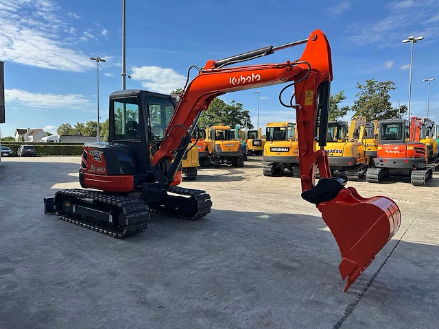 Kubota - 2012 - kx155-3sz - midigraafmachine - afbeelding 23 van  41