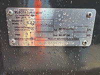 Kubota - 2012 - kx161-3sz - midigraafmachine - afbeelding 9 van  38