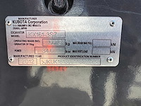 Kubota - 2012 - kx161-3sz - midigraafmachine - afbeelding 17 van  21