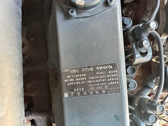 Kubota - 2012 - kx161-3sz - midigraafmachine - afbeelding 22 van  34