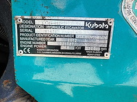Kubota - 2012 - kx161-3sz - midigraafmachine - afbeelding 35 van  40