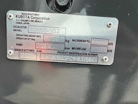 Kubota - 2013 - kx155-3sz - midigraafmachine - afbeelding 43 van  43