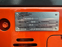 Kubota - 2014 - kx 165-5 - midigraafmachine - afbeelding 36 van  41