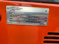 Kubota - 2015 - kx155-5 - midigraafmachine - afbeelding 36 van  41