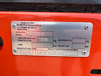 Kubota - 2015 - kx155-5 - midigraafmachine - afbeelding 33 van  38