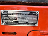 Kubota - 2015 - kx165-5 - midigraafmachine - afbeelding 5 van  5