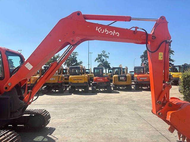 Kubota - 2015 - kx185-3 - midigraafmachine - afbeelding 6 van  40