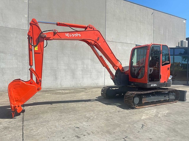 Kubota - 2015 - kx185-3 - midigraafmachine - afbeelding 1 van  40